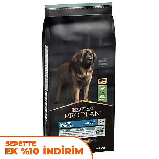 Pro Plan Large Robust Kuzu Etli Büyük Irk Köpek Maması 14 Kg + 2 Adet Pro Plan Konserve 400 Gr - 2