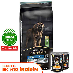 Pro Plan Large Robust Kuzu Etli Büyük Irk Köpek Maması 14 Kg + 2 Adet Pro Plan Konserve 400 Gr - Pro Plan