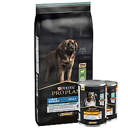 Pro Plan Large Robust Kuzu Etli Büyük Irk Köpek Maması 14 Kg + 2 Adet Pro Plan Konserve 400 Gr - Pro Plan
