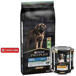 Pro Plan Large Robust Kuzu Etli Büyük Irk Köpek Maması 14 Kg + 3 Adet Pro Plan Konserve 400 Gr - Pro Plan