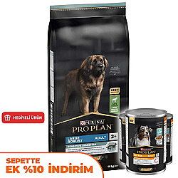 Pro Plan Large Robust Kuzu Etli Büyük Irk Köpek Maması 14 Kg + 3 Adet Pro Plan Konserve 400 Gr - Pro Plan