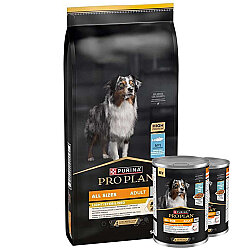 Pro Plan Light Sterilised Balıklı Kısırlaştırılmış Köpek Maması 14 Kg + 2 Adet Pro Plan Konserve 400 Gr - Pro Plan