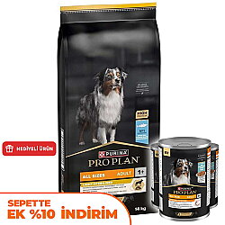 Pro Plan Light Sterilised Balıklı Kısırlaştırılmış Köpek Maması 14 Kg + 3 Adet Pro Plan Konserve 400 Gr - Pro Plan