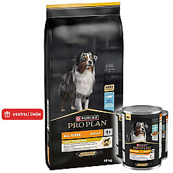 Pro Plan Light Sterilised Balıklı Kısırlaştırılmış Köpek Maması 14 Kg + 3 Adet Pro Plan Konserve 400 Gr - Pro Plan
