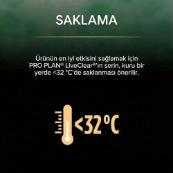 Pro Plan Live Clear Kitten Hindi Etli Yavru Kedi Maması 1,4 Kg + Pro Plan Konserve 85 Gr - 6