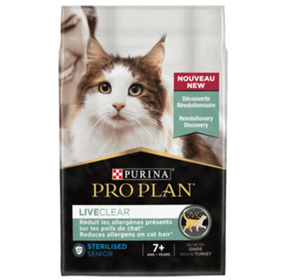 Pro Plan Live Clear Senior Sterilised Hindili Kısırlaştırılmış Yaşlı Kedi Maması 1,4 Kg 