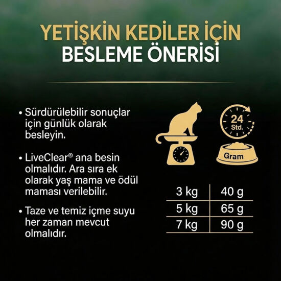 Pro Plan Live Clear Sterilised Hindi Kısırlaştırılmış Kedi Maması 7 Kg - 5