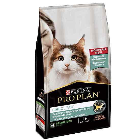 Pro Plan Live Clear Sterilised Somonlu Kısırlaştırılmış Kedi Maması 1,4 Kg + Felix Soup Time Çorba - 2