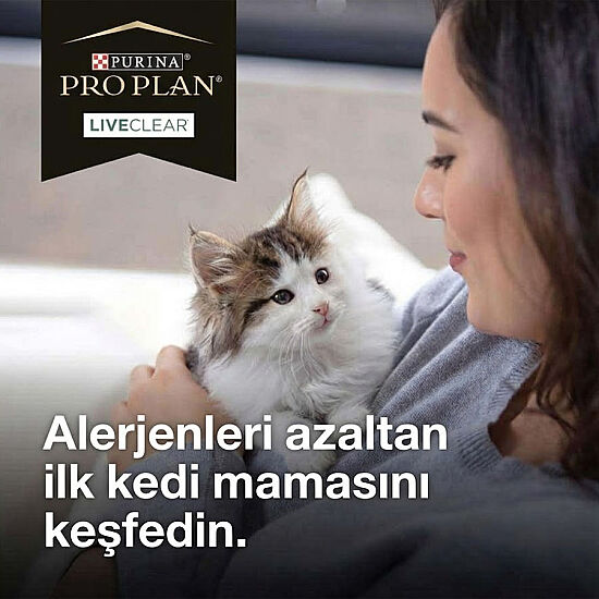 Pro Plan Live Clear Sterilised Somonlu Kısırlaştırılmış Kedi Maması 1,4 Kg + Felix Soup Time Çorba - 3