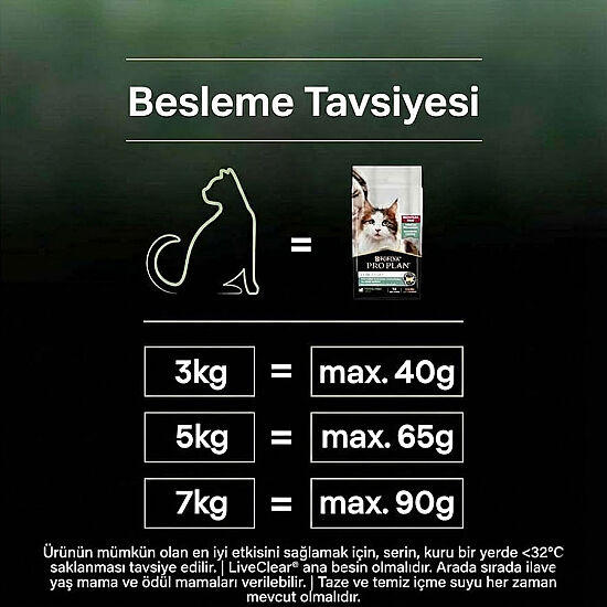 Pro Plan Live Clear Sterilised Somonlu Kısırlaştırılmış Kedi Maması 1,4 Kg + Felix Soup Time Çorba - 6