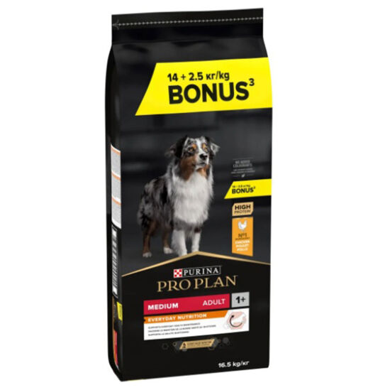 Pro Plan Medium Tavuklu Orta Irk Köpek Maması 14 + 2,5 Kg (Toplam 16,5 Kg) x 2 Adet - 3