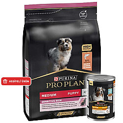 Pro Plan Medium Orta Irk Somon Yavru Köpek Maması 3 Kg + Pro Plan Konserve 400 Gr - Pro Plan