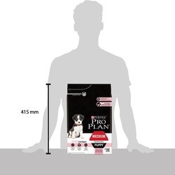 Pro Plan Medium Orta Irk Somon Yavru Köpek Maması 3 Kg + Esca Food 25li Munch Sticks - Thumbnail