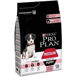 Pro Plan Medium Orta Irk Somon Yavru Köpek Maması 3 Kg + Esca Food 25li Munch Sticks - Thumbnail