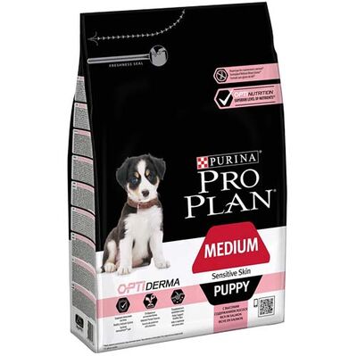 Pro Plan Medium Orta Irk Somon Yavru Köpek Maması 3 Kg + Esca Food 25li Munch Sticks