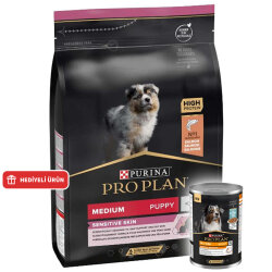 Pro Plan Medium Orta Irk Somon Yavru Köpek Maması 3 Kg + Köpek Konservesi 400 Gr - Pro Plan