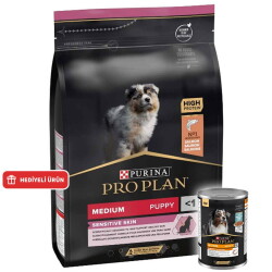 Pro Plan Medium Orta Irk Somon Yavru Köpek Maması 3 Kg + Pro Plan Konserve 400 Gr - Pro Plan