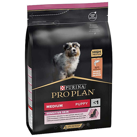 Pro Plan Medium Orta Irk Somon Yavru Köpek Maması 3 Kg + Pro Plan Konserve 400 Gr - 2