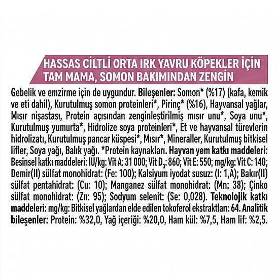 Pro Plan Medium Orta Irk Somon Yavru Köpek Maması 3 Kg + Pro Plan Konserve 400 Gr - 7
