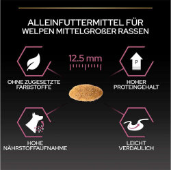 Pro Plan Medium Orta Irk Somonlu Yavru Köpek Maması 12 Kg x 2 Adet - 6