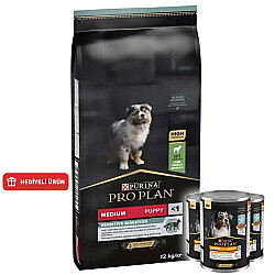 Pro Plan Medium Puppy Kuzu Etli Yavru Köpek Maması 12 Kg - Pro Plan