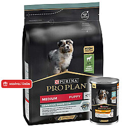 Pro Plan Medium Puppy Kuzu Yavru Köpek Maması 3 Kg + Pro Plan Konserve 400 Gr - Pro Plan