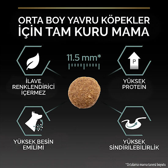 Pro Plan Medium Puppy Kuzu Yavru Köpek Maması 3 Kg + Pro Plan Konserve 400 Gr - 4