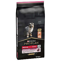 Pro Plan Medium Orta Irk Somonlu Yavru Köpek Maması 12 Kg + 3 Adet Pro Plan Konserve 400 Gr - Pro Plan