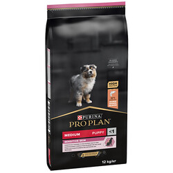 Pro Plan - Pro Plan Medium Orta Irk Somonlu Yavru Köpek Maması 12 Kg + Temizlik Mendili