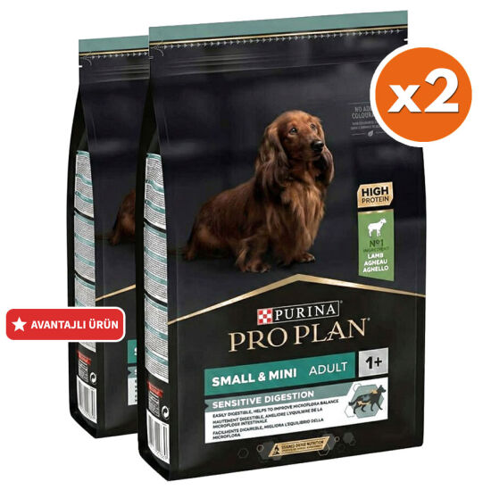 Pro Plan Mini Lamb Kuzulu Küçük Irk Köpek Maması 7 Kg x 2 Adet - 1