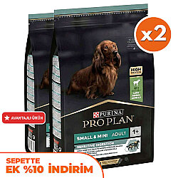 Pro Plan Mini Lamb Kuzulu Küçük Irk Köpek Maması 7 Kg x 2 Adet - Pro Plan