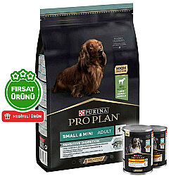 Pro Plan Mini Lamb Kuzulu Küçük Irk Köpek Maması 7 Kg + 2 Adet Pro Plan Konserve 400 Gr - Pro Plan