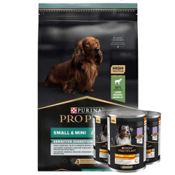 Pro Plan Mini Lamb Kuzulu Küçük Irk Köpek Maması 7 Kg + 3 Adet Pro Plan 400 Gr Konserve - Pro Plan