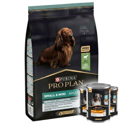 Pro Plan Mini Lamb Kuzulu Küçük Irk Köpek Maması 7 Kg + 3 Adet Köpek Konservesi 400 Gr - 2