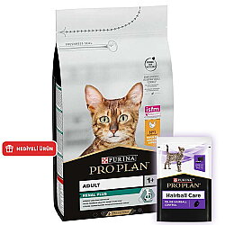Pro Plan Tavuk Etli Kedi Maması 10 Kg + 14 Adet Pro Plan Hairball Pouch - Pro Plan