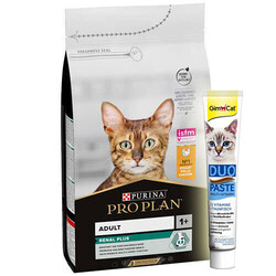 Pro Plan - Pro Plan Tavuk Etli Yetişkin Kedi Maması 10 Kg + GimCat Multi Vitamin Paste Macun