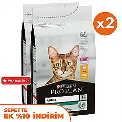Pro Plan Tavuk Etli Kedi Maması 10 Kg x 2 Adet - Pro Plan