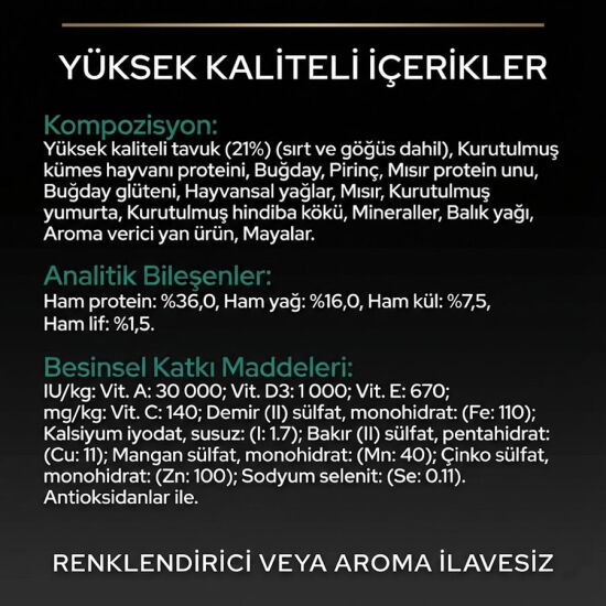 Pro Plan Tavuk Etli Kedi Maması 10 Kg x 2 Adet - 6