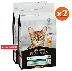 Pro Plan Tavuk Etli Kedi Maması 10 Kg x 2 Adet + 35 Adet Pro Plan Hairball Pouch - 2