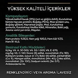 Pro Plan Tavuk Etli Kedi Maması 10 Kg x 2 Adet + 35 Adet Pro Plan Hairball Pouch - 6