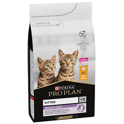 Pro Plan Kitten Tavuk Etli Yavru Kedi Maması 1,5 Kg + Pro Plan 85 Gr Yaş Mama