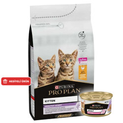 Pro Plan Kitten Tavuk Etli Yavru Kedi Maması 1,5 Kg + Kedi Konservesi 85 Gr - Pro Plan