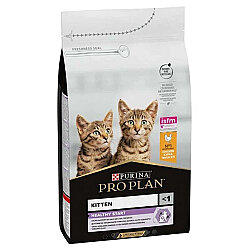 Pro Plan Kitten Tavuk Etli Yavru Kedi Maması 1,5 Kg + Felix Soup Time Çorba - 2