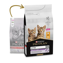 Pro Plan Kitten Tavuk Etli Yavru Kedi Maması 3 Kg x 2 Adet - Thumbnail