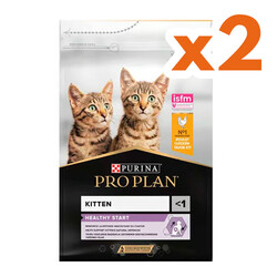Pro Plan - Pro Plan Kitten Tavuk Etli Yavru Kedi Maması 3 Kg x 2 Adet