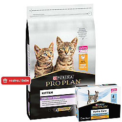 Pro Plan Kitten Yavru Kedi Maması 10 Kg + Hydra Care Yaş Mama - Pro Plan
