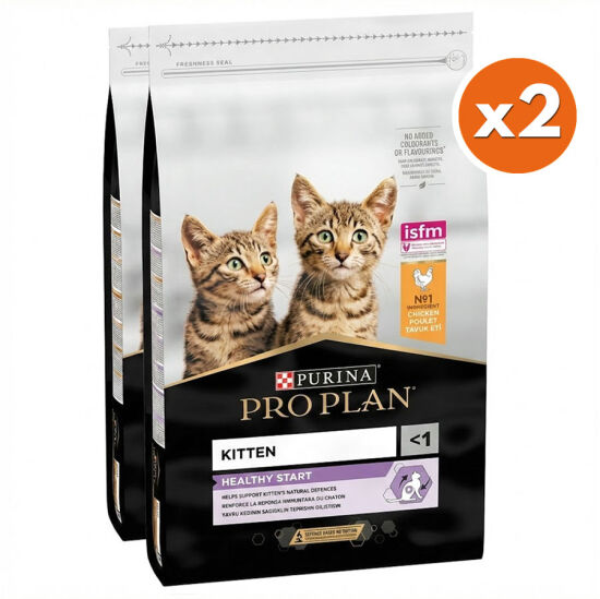 Pro Plan Kitten Yavru Kedi Maması 10 Kg x 2 Adet - 2