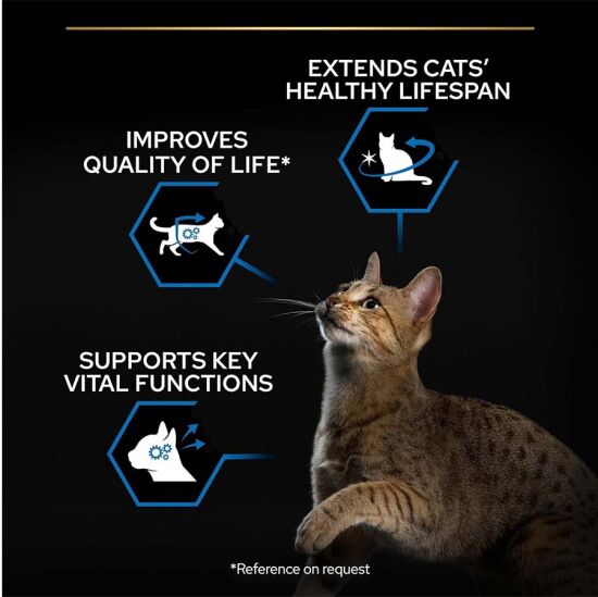 Pro Plan Original Senior +7 Somonlu Kedi Maması 3 Kg + 3 Adet Pro Plan 85 Gr Yaş Mama - 5