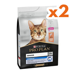 Pro Plan - Pro Plan Original Senior +7 Somonlu Yaşlı Kedi Maması 3 Kg x 2 Adet