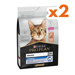 Pro Plan Original Senior +7 Somonlu Yaşlı Kedi Maması 3 Kg x 2 Adet - Pro Plan